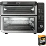 Ninja 13-in-1 Double Oven with FlexDoor DCT402BK