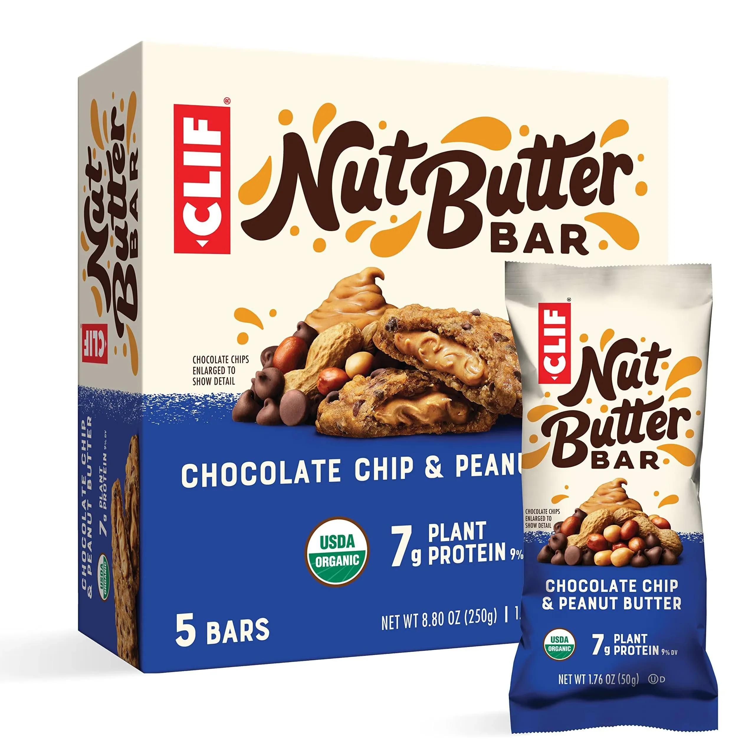 CLIF Nut Butter Bar - Chocolate Chip & Peanut Butter SALE!