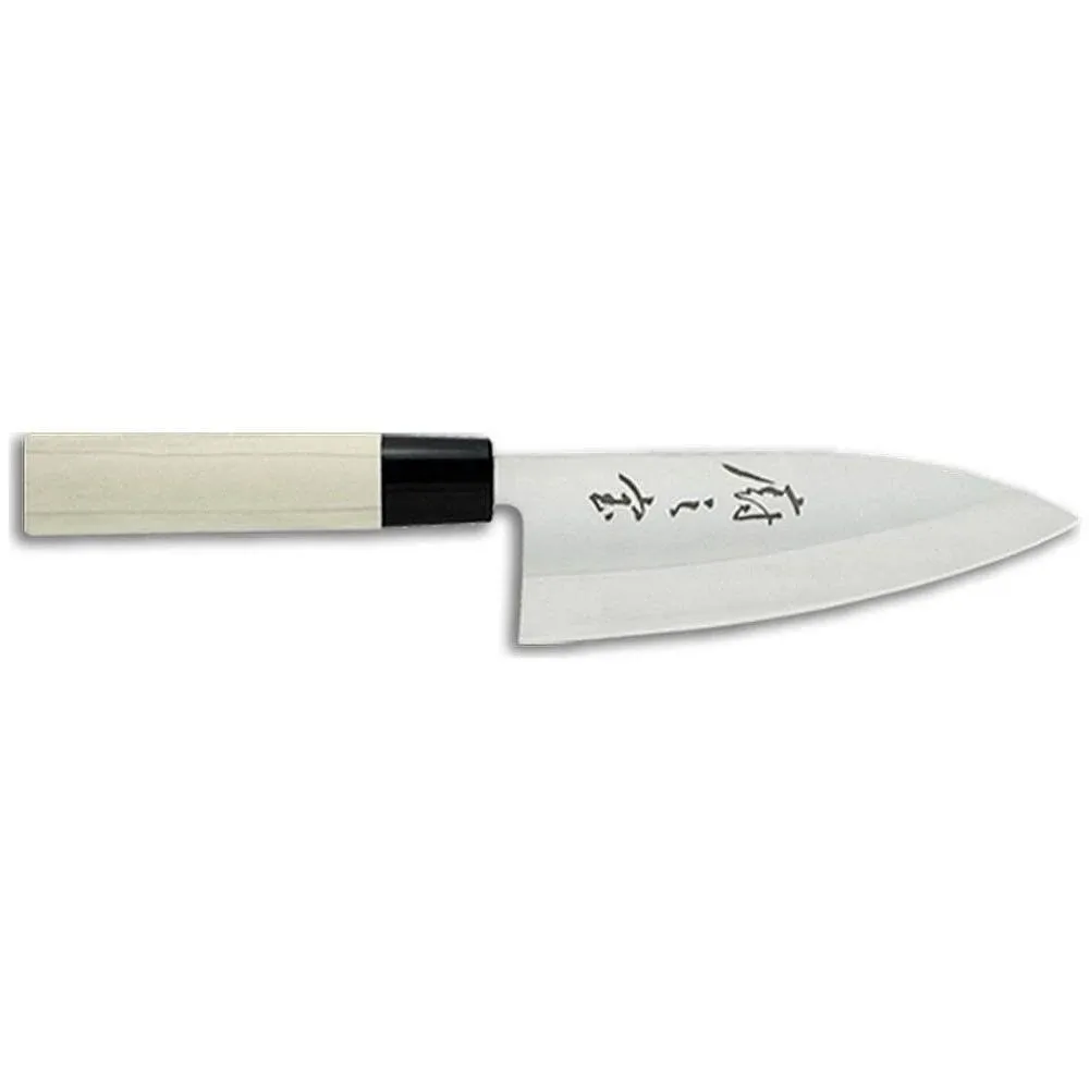 Mercer Culinary 6" Deba (Utility) Knife with Wood Handle M24106