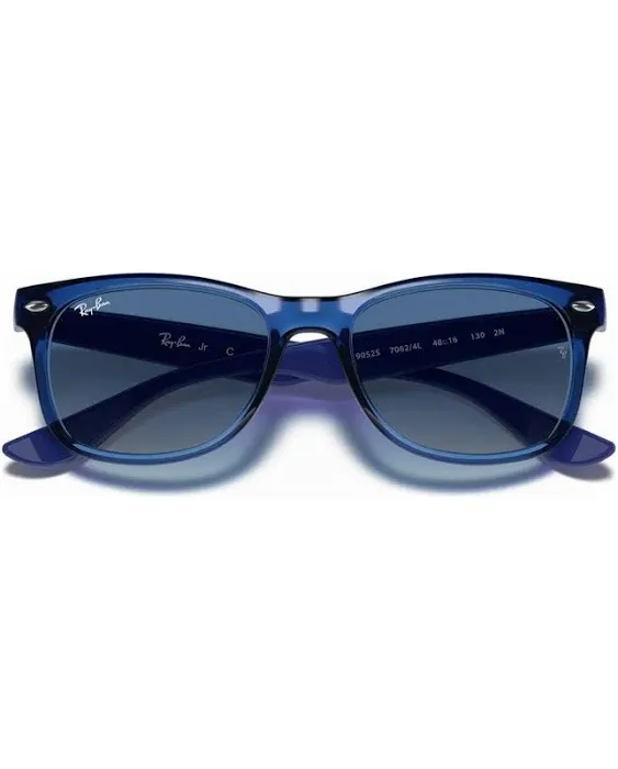 Ray-Ban Junior New Wayfarer RJ9052S-70624L Sunglasses Transparent Blue