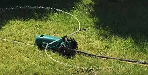 13500 Sq Ft Traveling Lawn Sprinkler Self Propelled Garden Water Rotary Sprayer