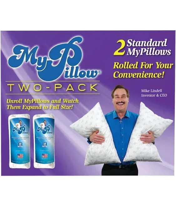 MyPillow STANDARD-QUEEN Classic Firm Pillow