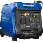 Westinghouse Outdoor Power Equipment 4650 Peak Watt Portable Generator, RV Ready 30A Outlet, Gas Powered, CARB Compliant, Blue