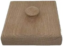 Quilter\'s Wood Clapper by Jackson Woodworks - 6" x 6" Inches Square