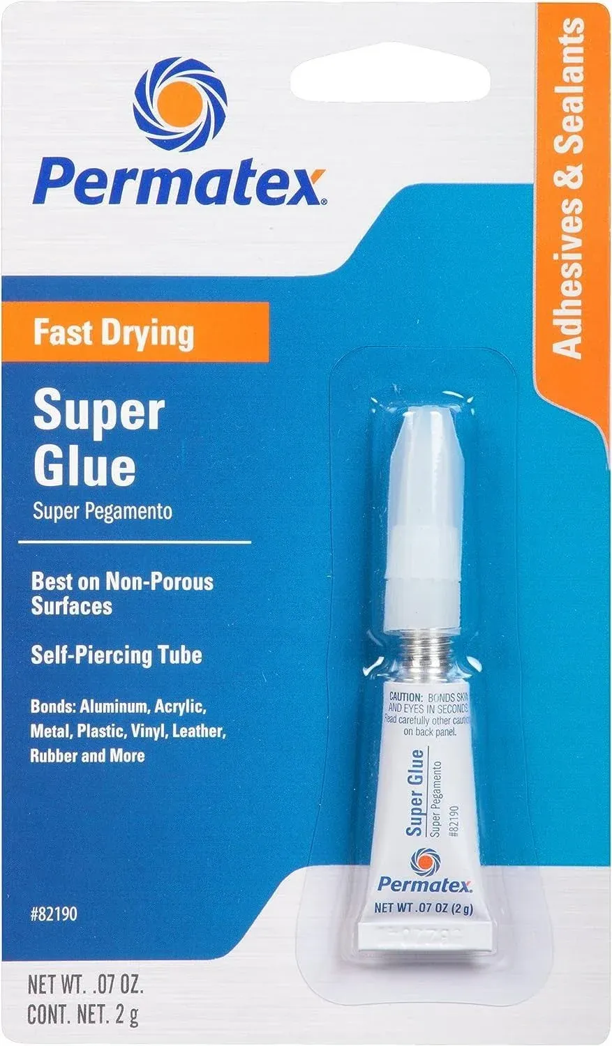 Permatex 82190 Super Glue, 2 G