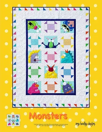 Monsters Quilt Pattern