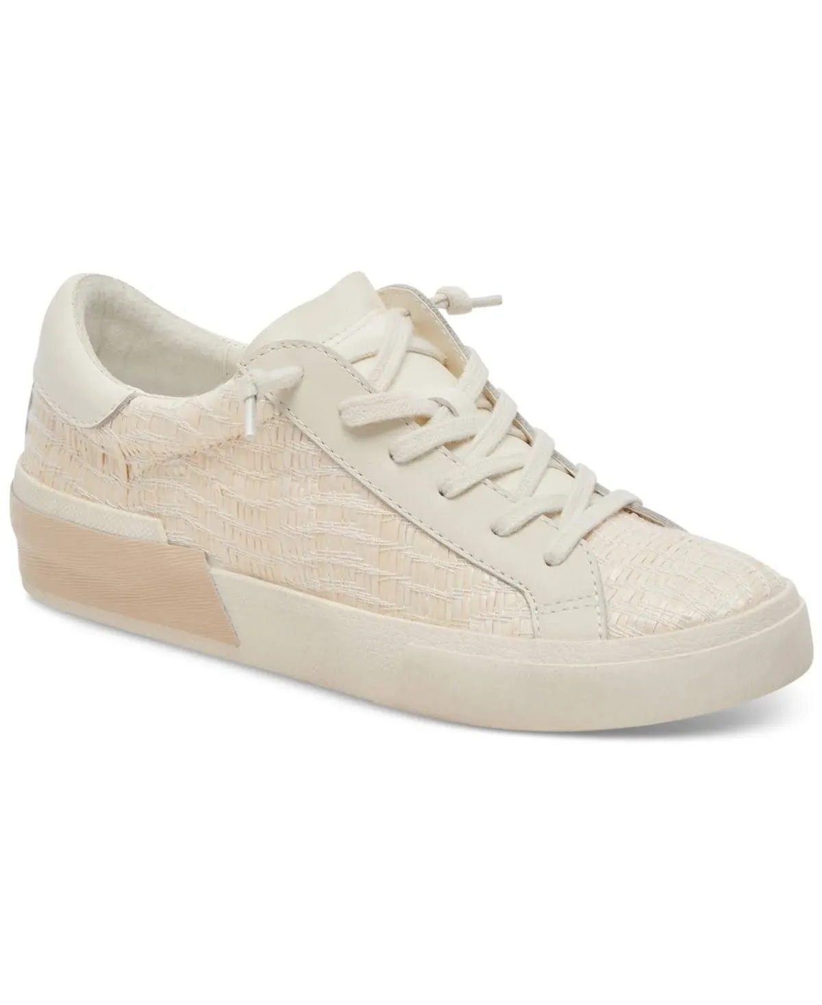 Zina Crystal Sneaker In Gold Suede