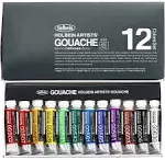 Holbein Artists Gouache Set of 12, 5ml tubes