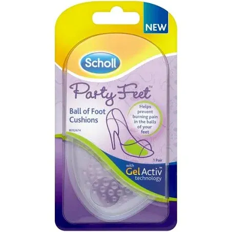 Scholl Party Feet Ball of Foot Cushions