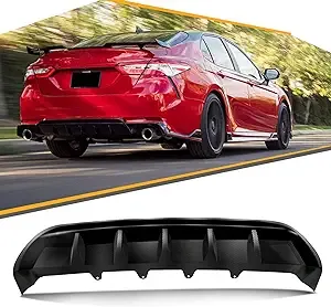 Rear Lip Bumper Valance Diffuser Compatible with 2018-2023 Camry SE XSE GT