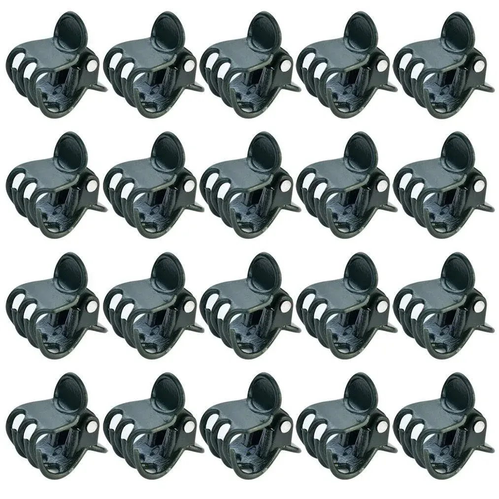 baotongle 100 Pcs Plant Clips, Orchid Clips Plant Orchid Support Clips Flower and ...