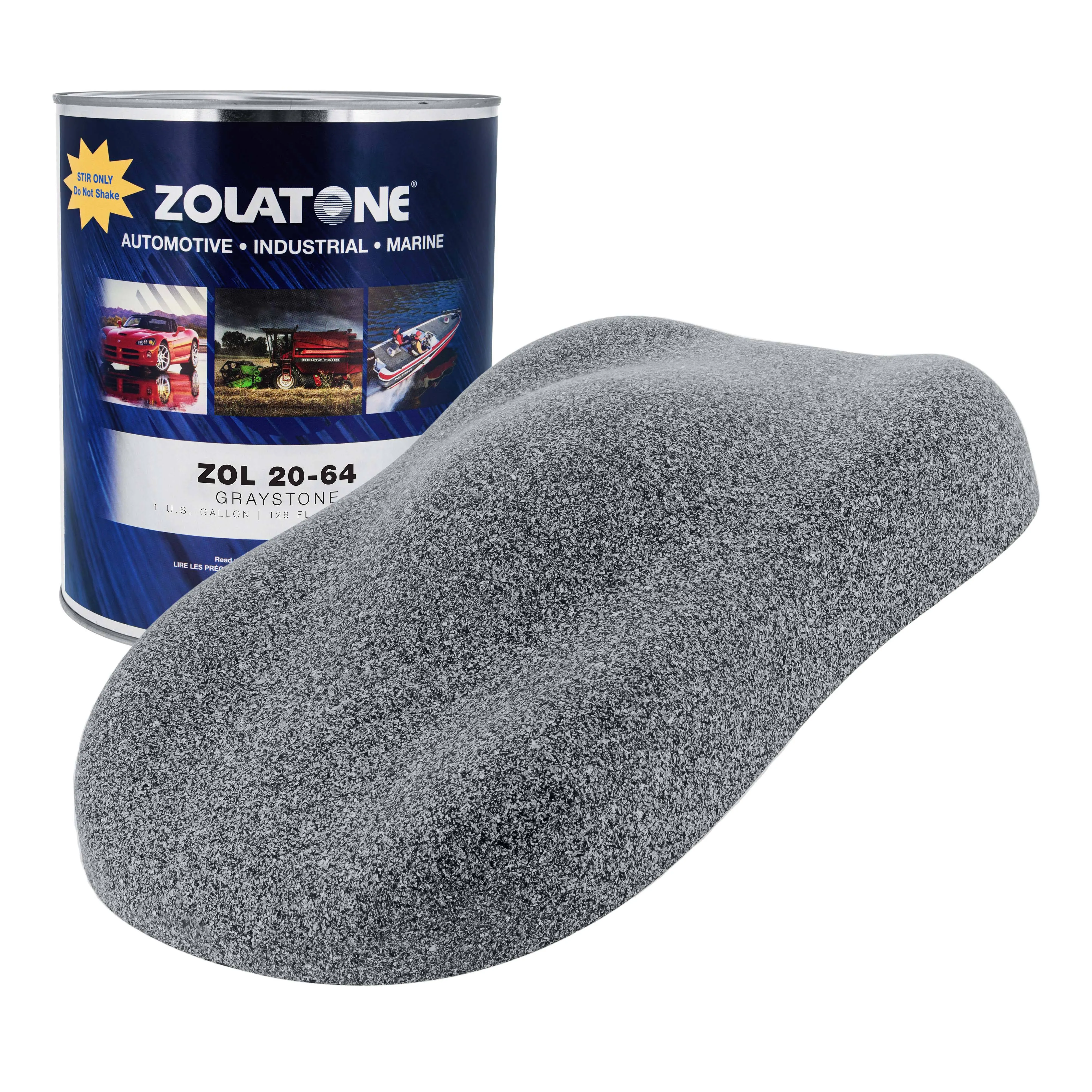 Zolatone Graystone - 20 Series Stock Color Spatter Finish, Gallon