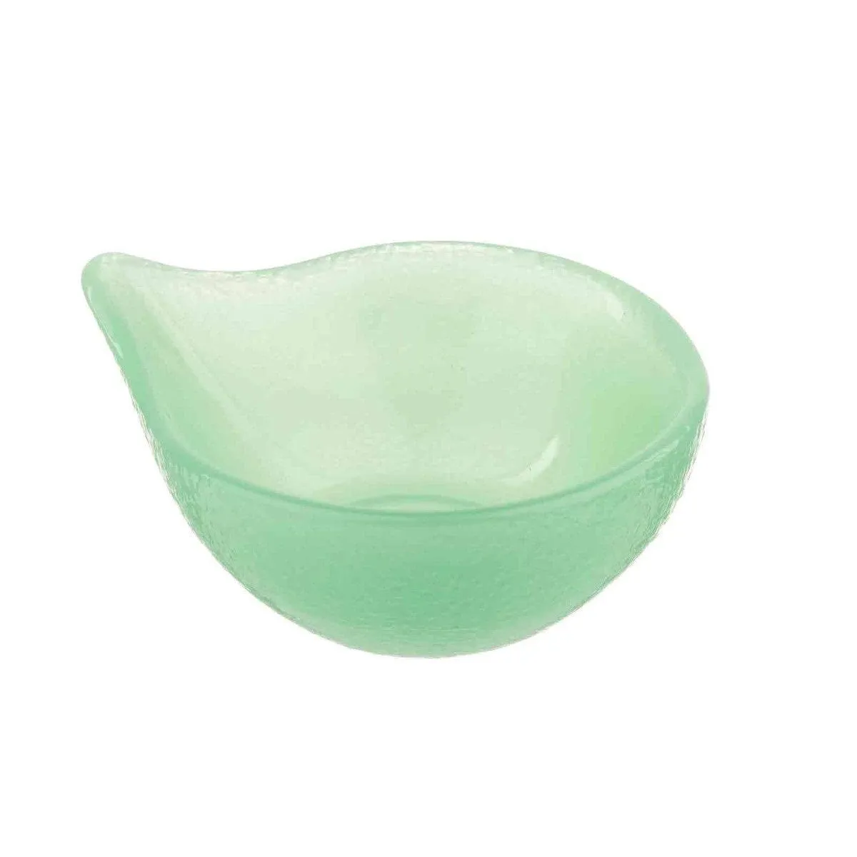 Tablecraft HJB3 Sauce Cup with Spout, 4" x 3.375" x 1.75", Green