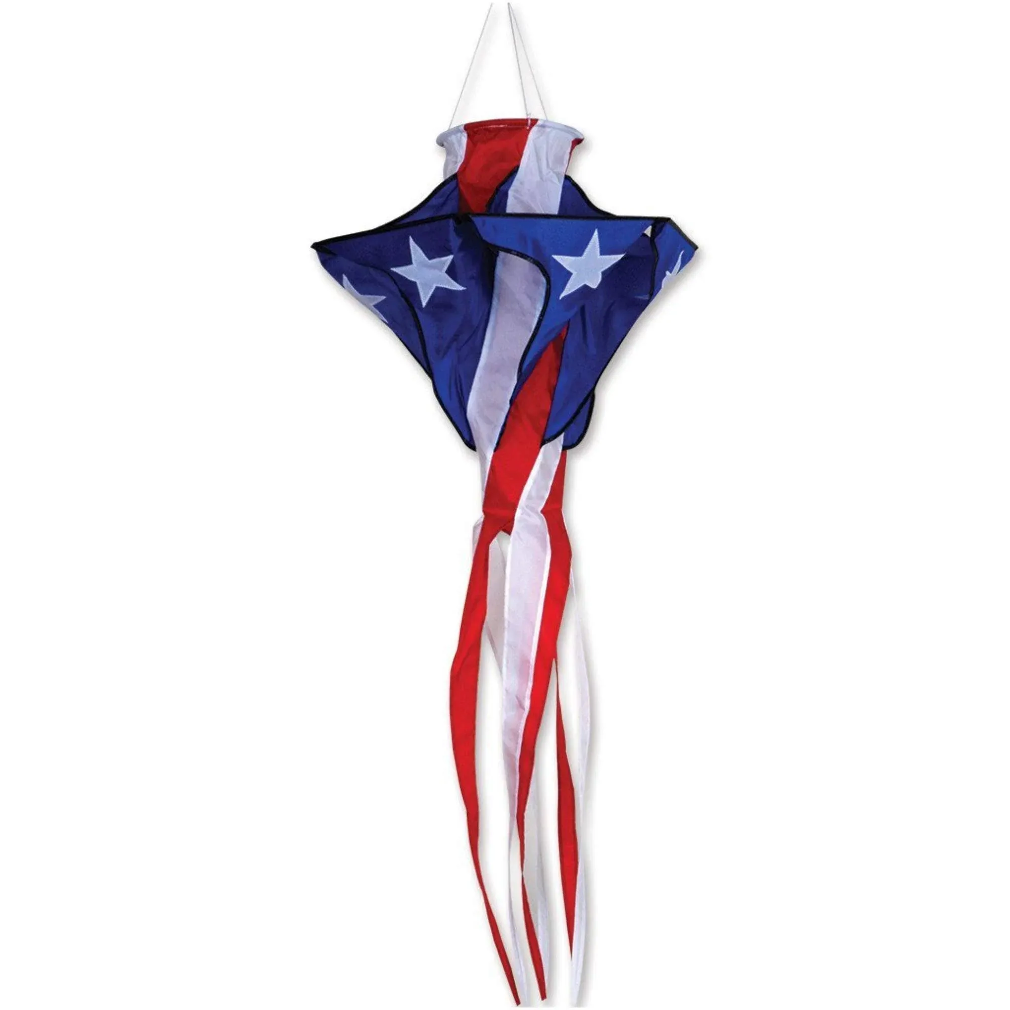 Patriotic Star Twister 30" Wind Spinner