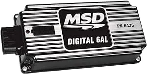 MSD 64253 6AL Ignition Box Digital 6AL with Rev Limiter SBC BBC SBF Chevy Ford