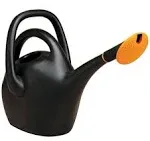 Fiskars Easy Pour Watering Can, Black, 2.6 gal