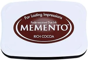 Memento Dye Ink Pad-Rich Cocoa (Pack of 1)