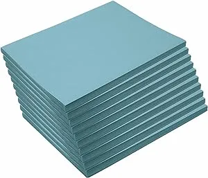 Colorations Heavyweight Sky-Blue Construction Paper, 9 inch x 12 inch - 500 Sheets, Size: 9 x 12