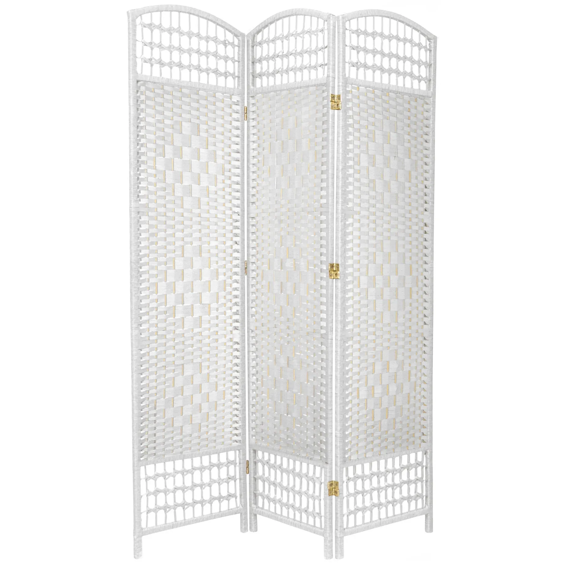 Red Lantern 6-Panel Dark Red Cellulose Fiber Folding Transitional Style Room Divider Lowes.com