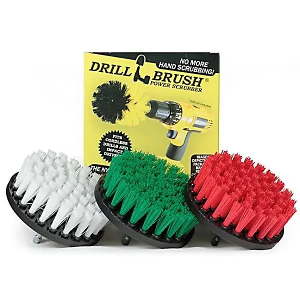 Drillbrush Leather, Mirror, Glass Cleaner, Kitchen Accessories, Stove, Sink ...