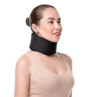 SNUG360 Soft Foam Cervical Collar - Unisex 3.5 inch Neck Support Brace, Relieves Neck Pain & Spine Pressure Due to Whiplash or Injury, Also Wearable