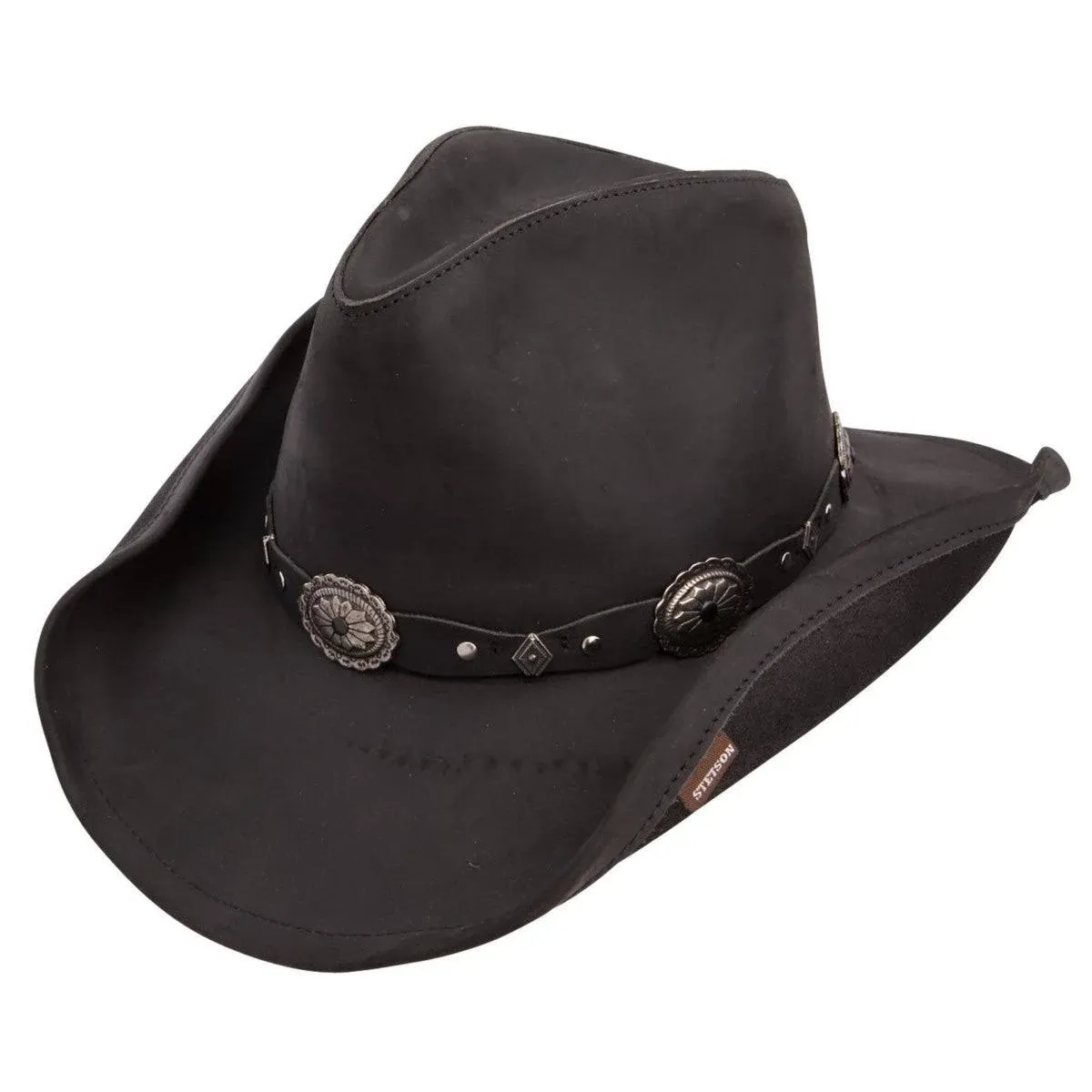 Stetson Roxbury Leather Western Hat