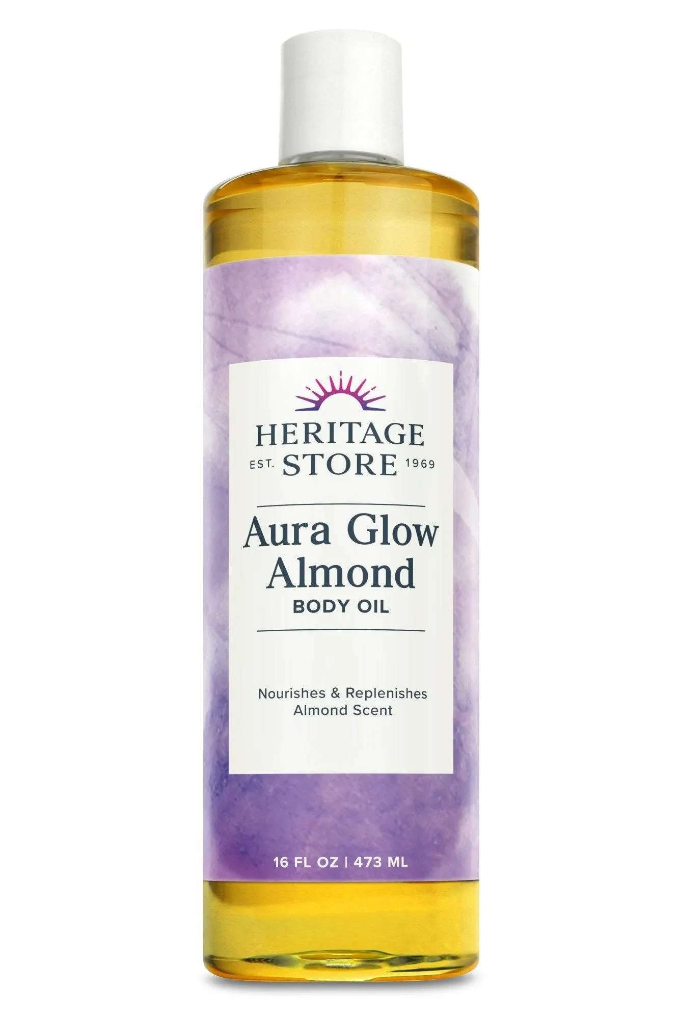 Heritage Store Aura Glow Almond 16 FL oz (480 ml)