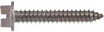 Hillman 823098 10 x 2 in. Hex Head Sheet Metal Screws Stainless Steel