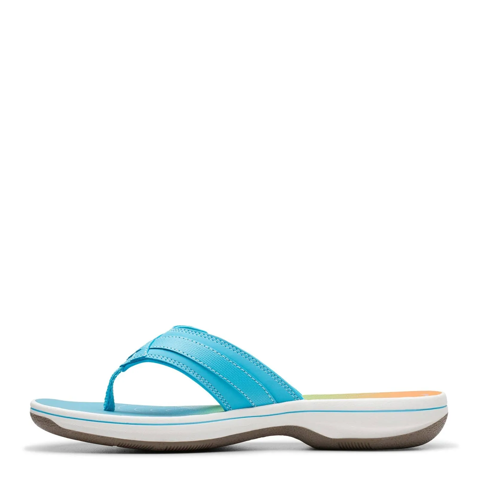 Clarks Womens Cloudsteppers Breeze Sea Ombre Flip Flops ||P000738210||