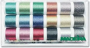 Madeira Clear Box: Metallic: Supertwist: 18 x 200m: Spools