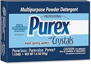 Purex DialMultipurpose Powder Detergent - 156 / CT - Concentrate Powder - 1.40 oz (0.09 lb) - Fresh Scent - 156 / Carton - Blue