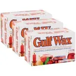 Gulf Wax Household Paraffin Wax 1 Pound Bars (3 Packs)