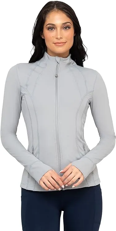 90 Degree By Reflex Women’s Lightweight, Full Zip Running Track Jacket