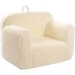 MOMCAYWEX Kids Snuggly-Soft Sherpa Cuddly Toddler Foam Chair