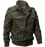 EKLENTSON Military Jackets for Men Bomber Jacket Men Jacket Army Men Army Green Jacket Fall Jackets Men