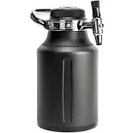 Growlerwerks uKeg 64 Pressurized Steel Growler With Tap