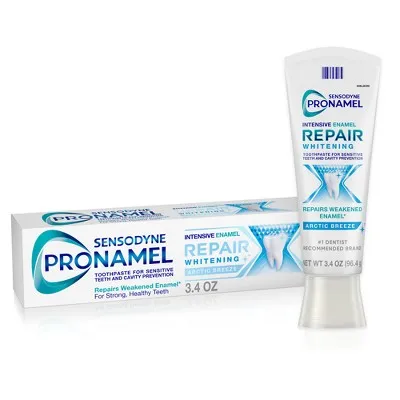 Sensodyne Pronamel Intensive Enamel Repair Whitening Toothpaste, Arctic Breeze, 3.4 OZ