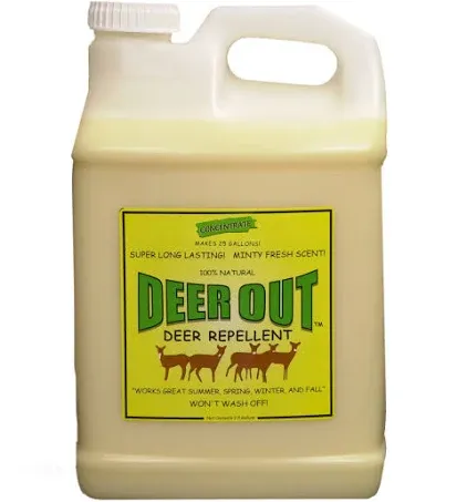 Deer Out 2.5 Gallon Concentrate Deer Repellent