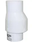 Valterra 200-30 PVC Swing/Spring Combination Check Valve, White, 3" Slip