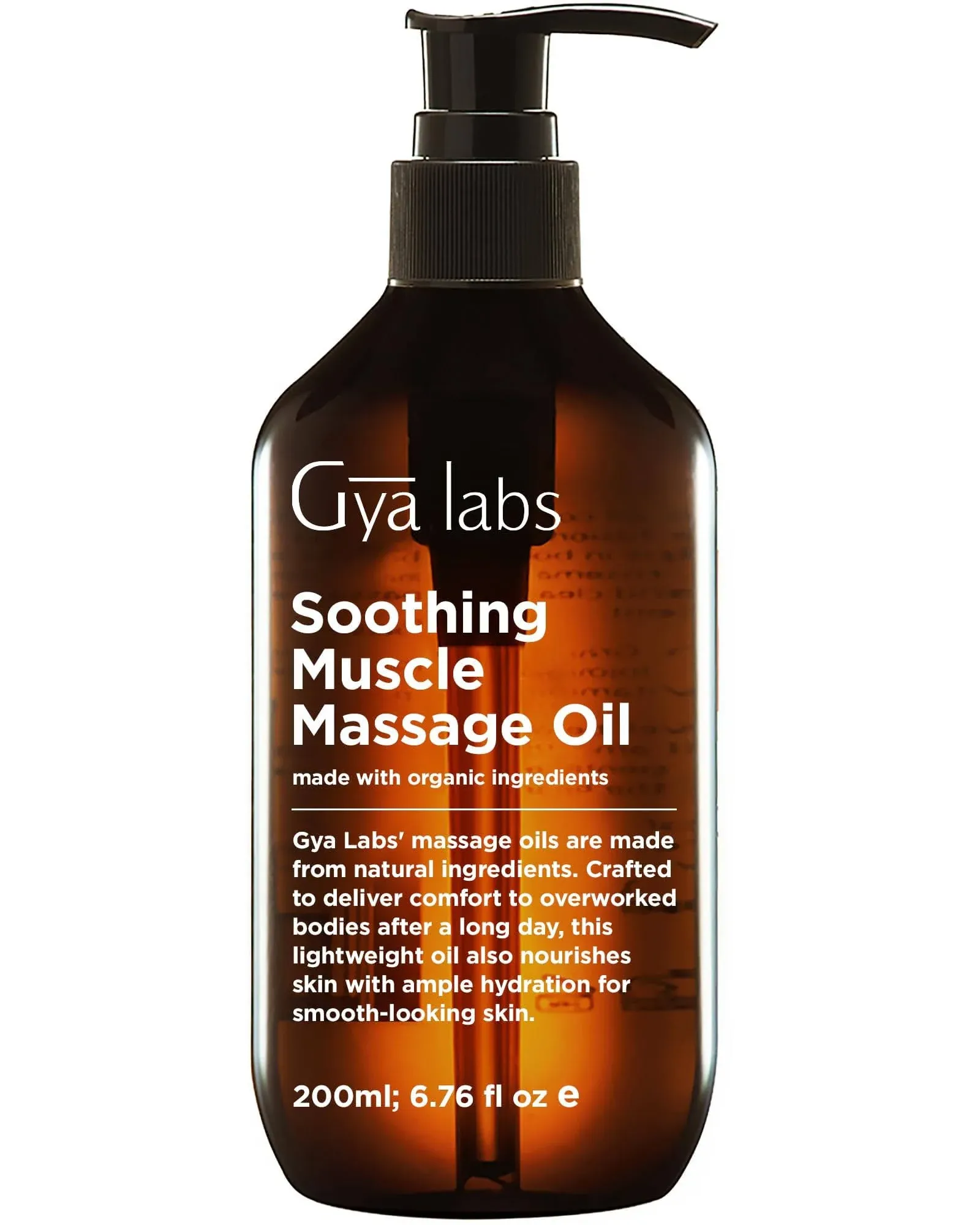 Gya Labs Energizing Massage Oil