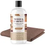 Therapy Wood Polish Kit 16 oz. - Best Wood Polish for Furniture - Wood Cleaner - Cabinet and Table Restorer - Natural Conditioner