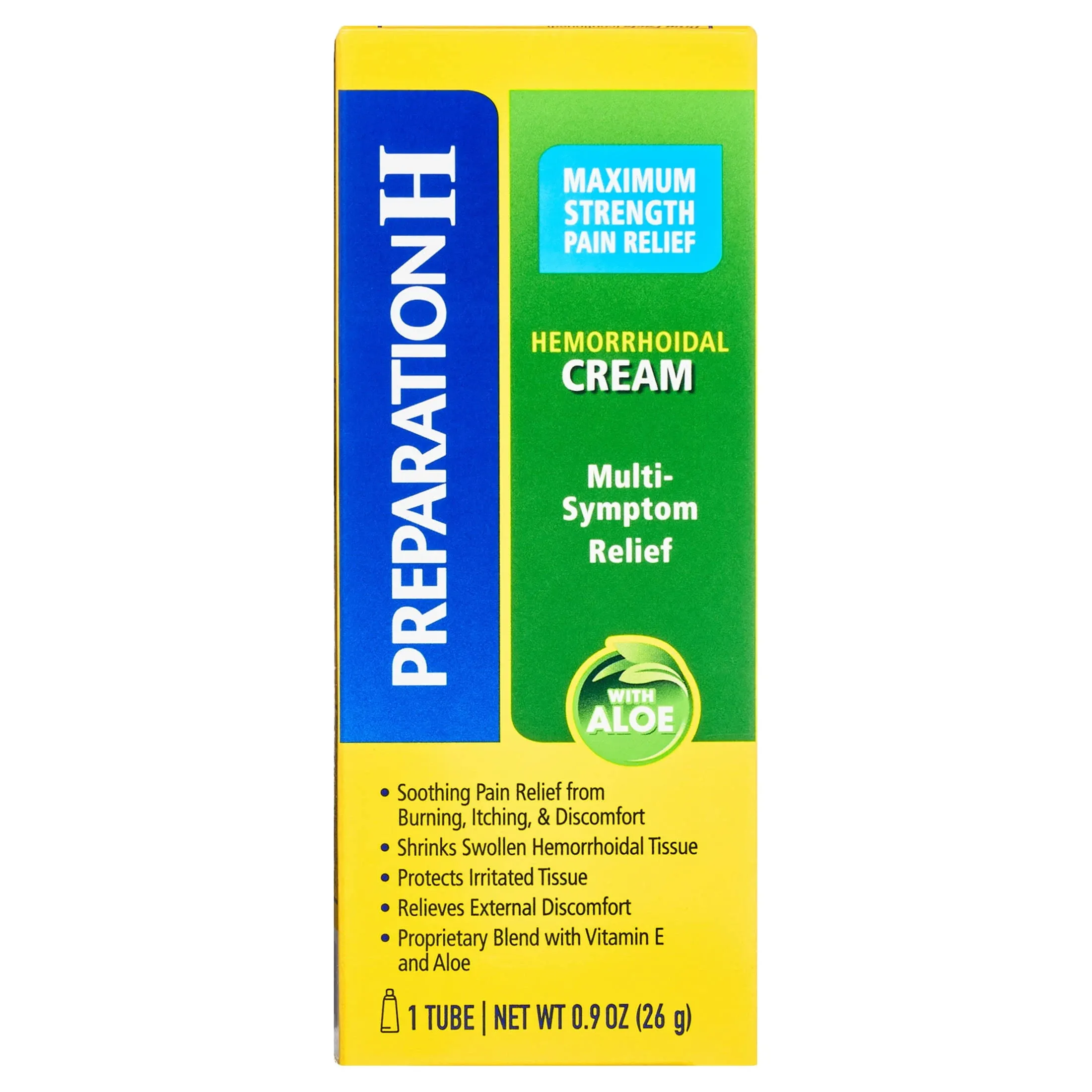 Preparation H Cream Multi-Symptom 0.9 oz