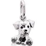 PANDORA Jewelry Labrador Puppy Dog Dangle Sterling Silver Charm 