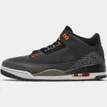 Air Jordan 3 Retro Fear Mens Lifestyle Shoes (Night Stadium/Total Orange)