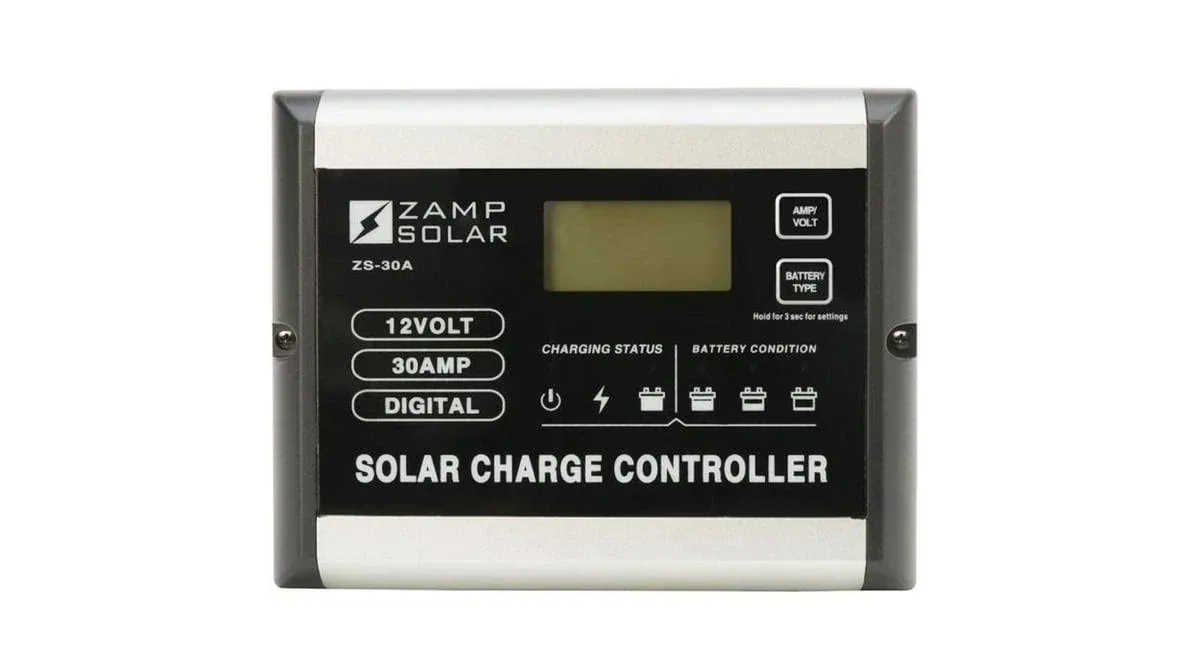 Zamp Solar SCC1011 40 Amp 5 Stage Pwm Charge Controller