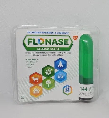 Flonase Allergy Relief Nasal Spray 72 Metered Sprays Exp 06/2024