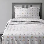 CGK Linens Kids 4 Piece Microfiber Sheet Set - Queen - Animals