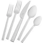 ZWILLING Squared 45-pc 18/10 Stainless Steel Flatware Set