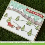 Lawn Fawn-Clear Stamps-Over The Mountain Borders