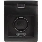 Wolf Heritage Single Watch Winder with Storage